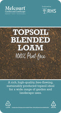 Melcourt Top Soil Blended Loam Topsoil 22L 100% Peat-free