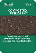 Melcourt Composted Fine Bark 50L 100% Peat-free