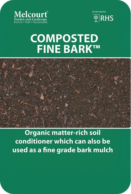 Melcourt Composted Fine Bark 50L 100% Peat-free