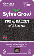 Melcourt SylvaGrow Tub & Basket Soil 100% Peat-free