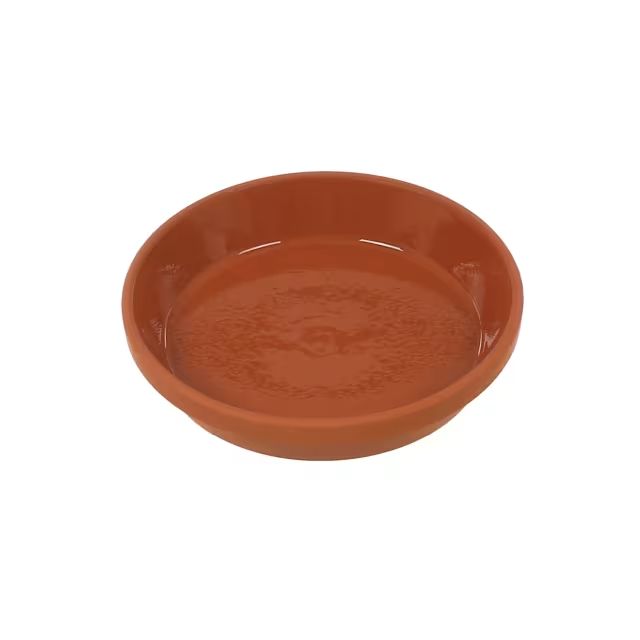 Woodlodge 8in Glazed Terracotta Plant Saucer