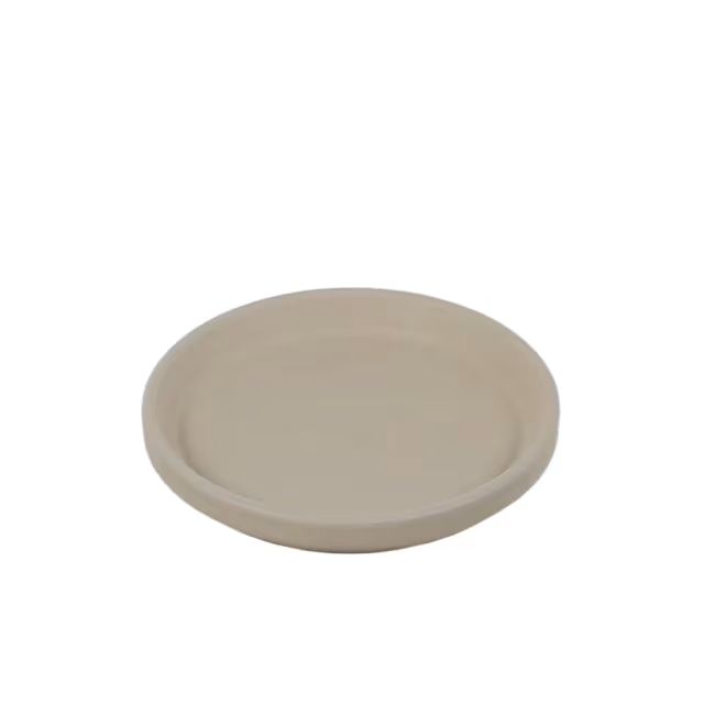 Woodlodge 26cm White Terracotta Plant Saucer